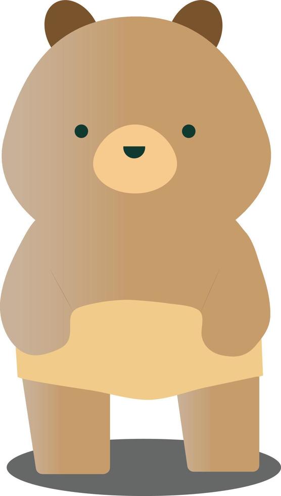cute vector teddy bear