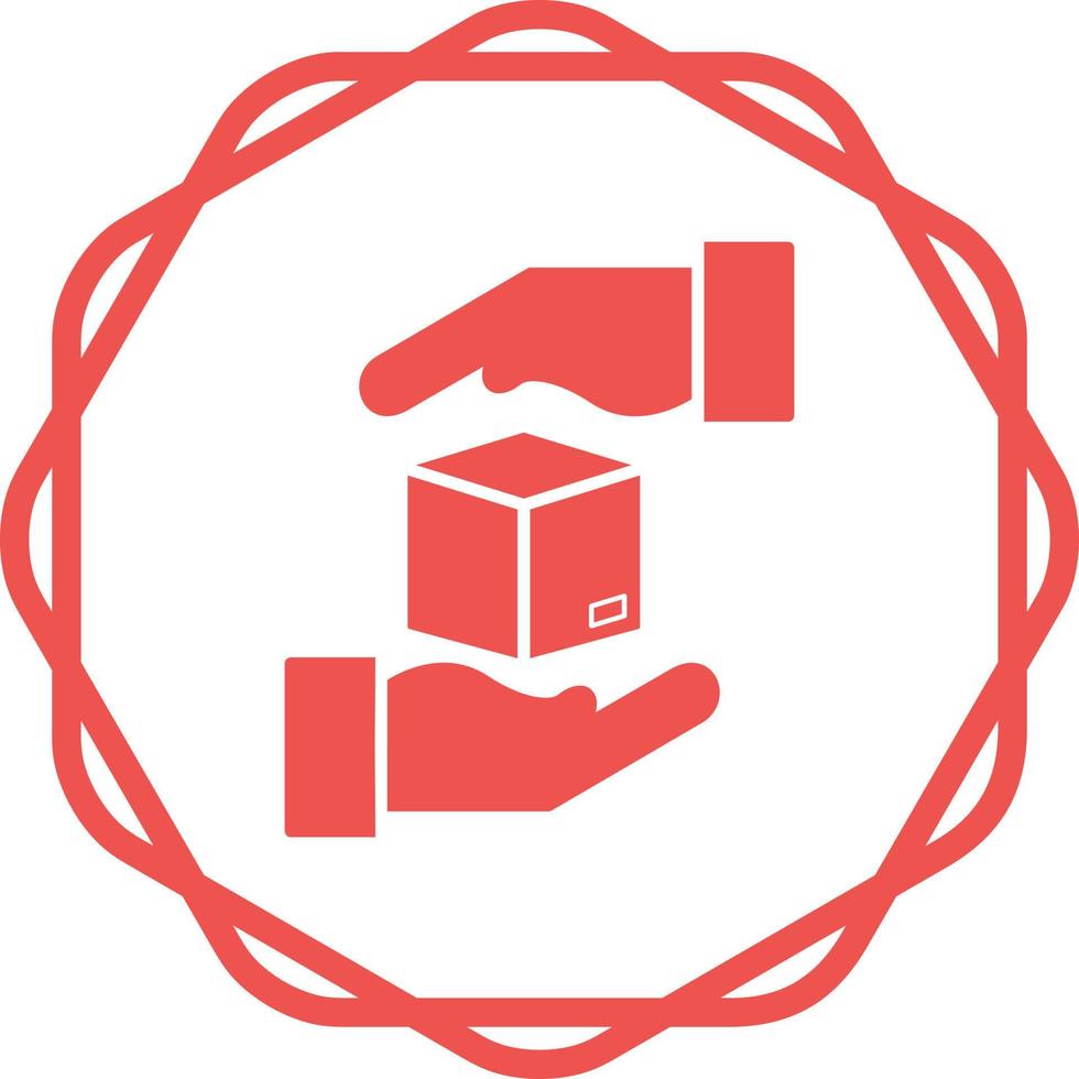 Receive Package Vector Icon