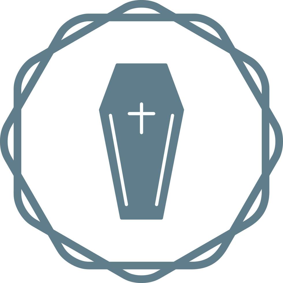 Coffin Vector Icon