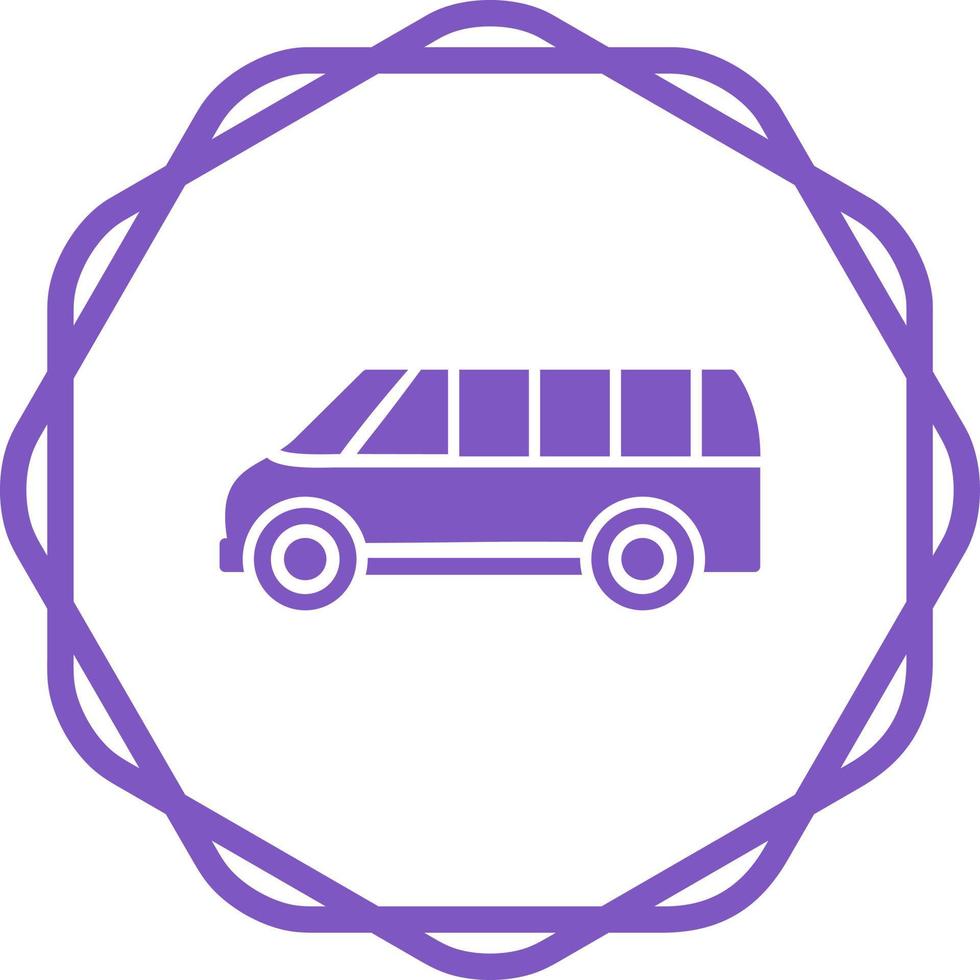 Delivery Bus Vector Icon