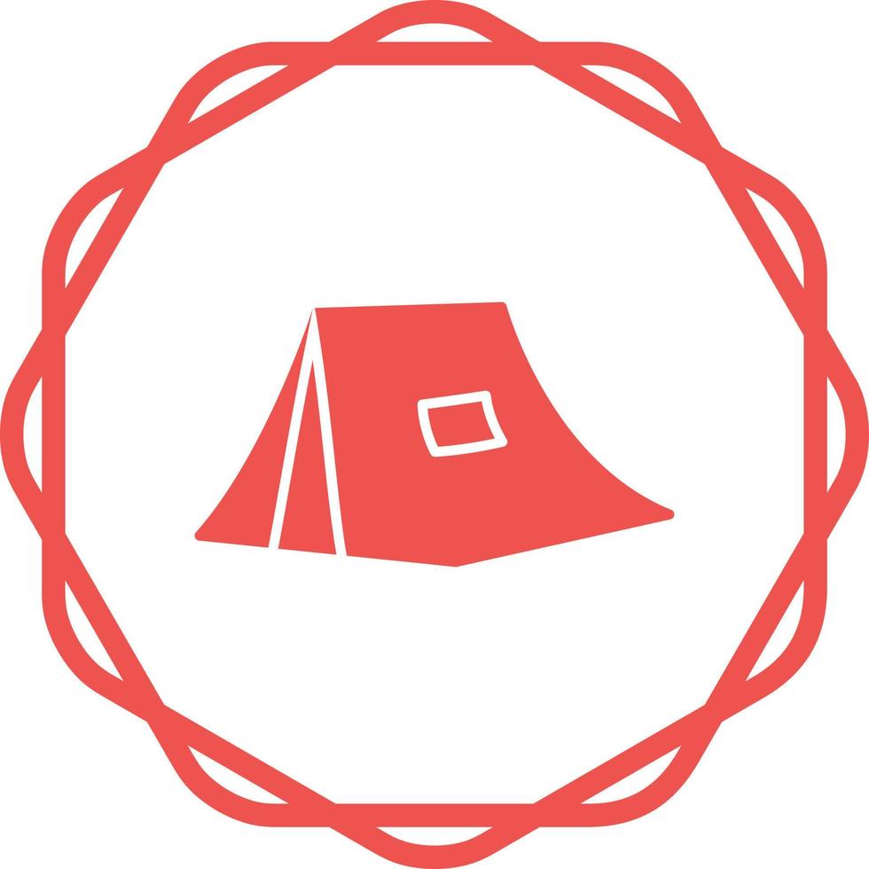 Tent Vector Icon