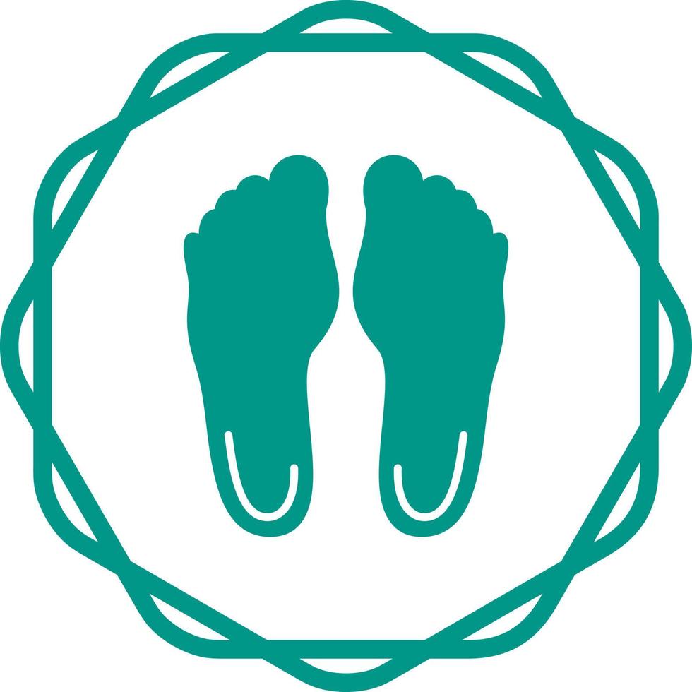 Feet Vector Icon
