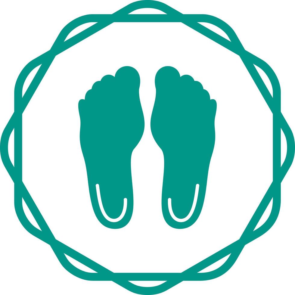 Feet Vector Icon