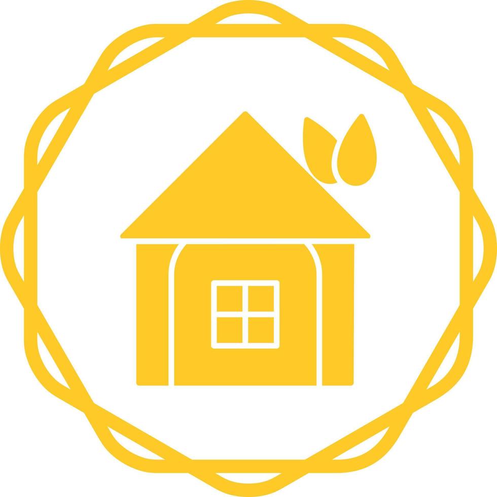 Eco friendly House Vector Icon