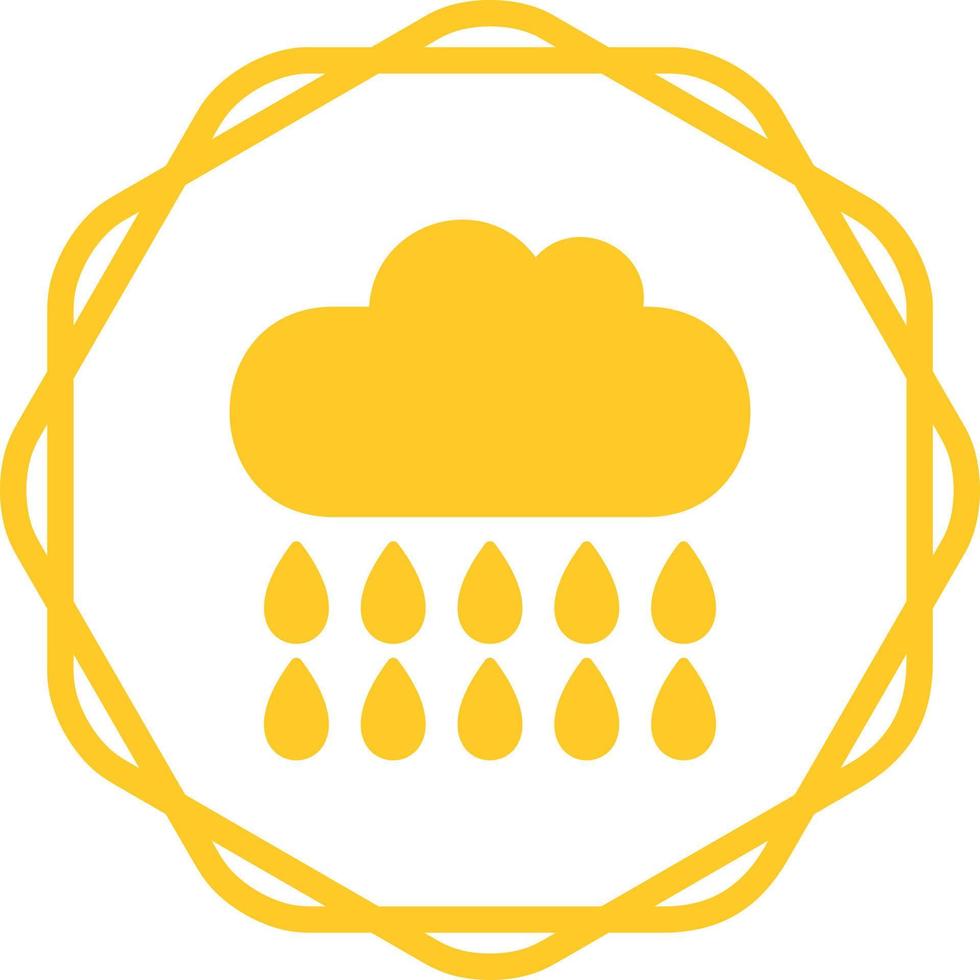 Rain Vector Icon