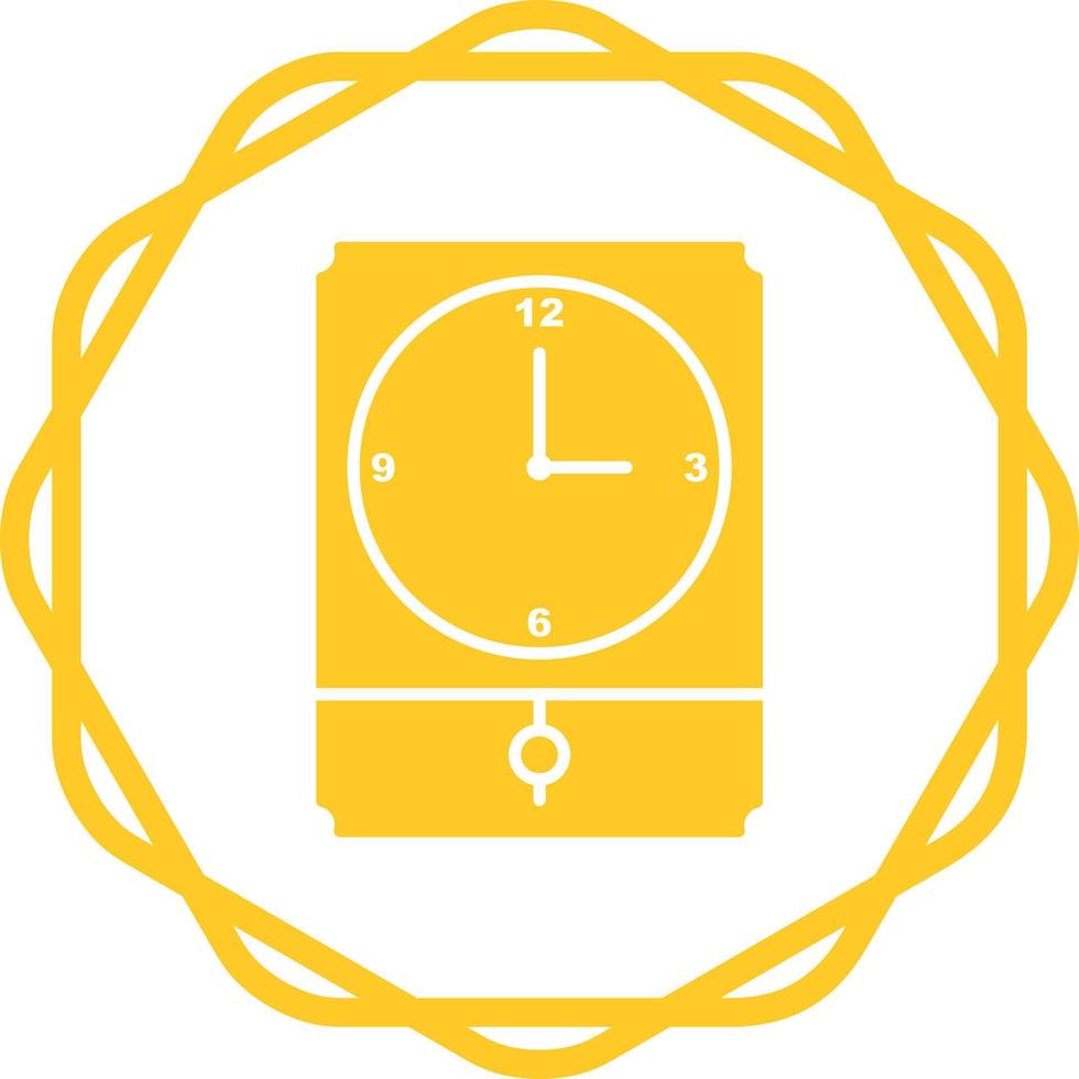 icono de vector de reloj grande
