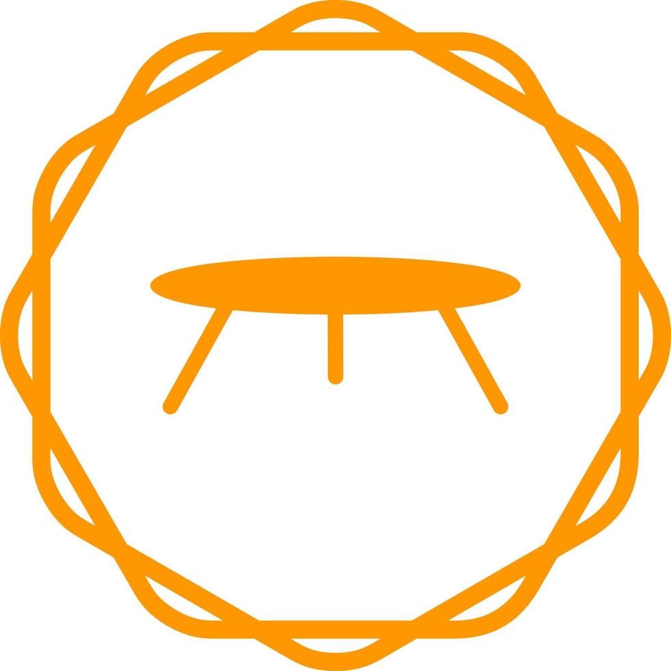 Small Table Vector Icon