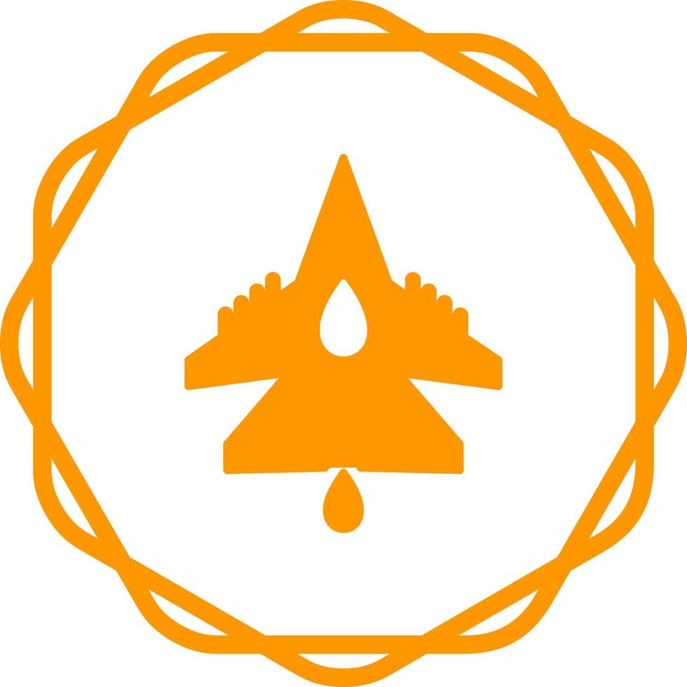 Fighter Jet Vector Icon