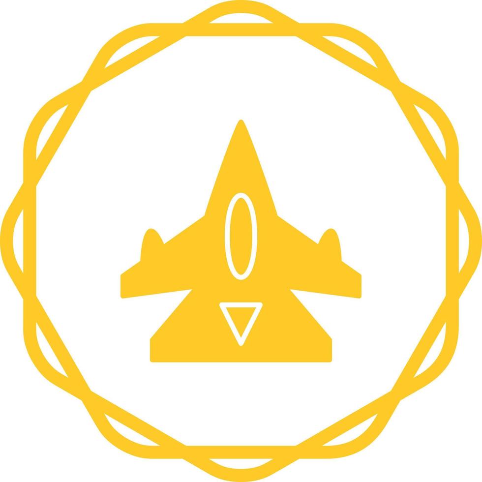 Fighter Jet Vector Icon