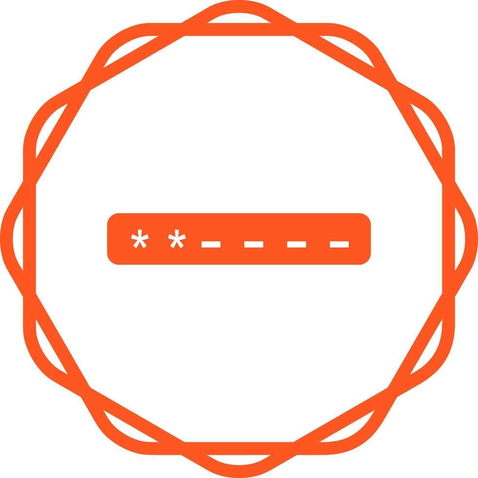 Enter Passcode Vector Icon