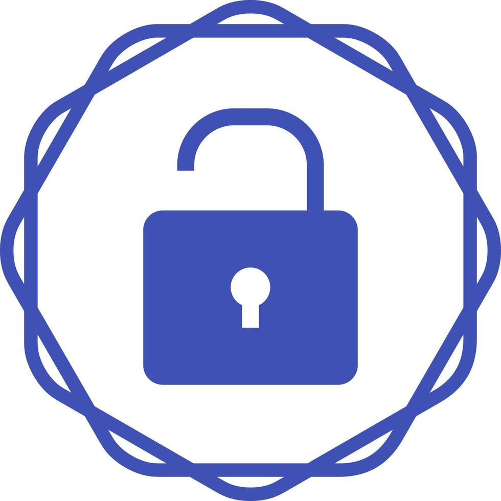 Open Lock Vector Icon