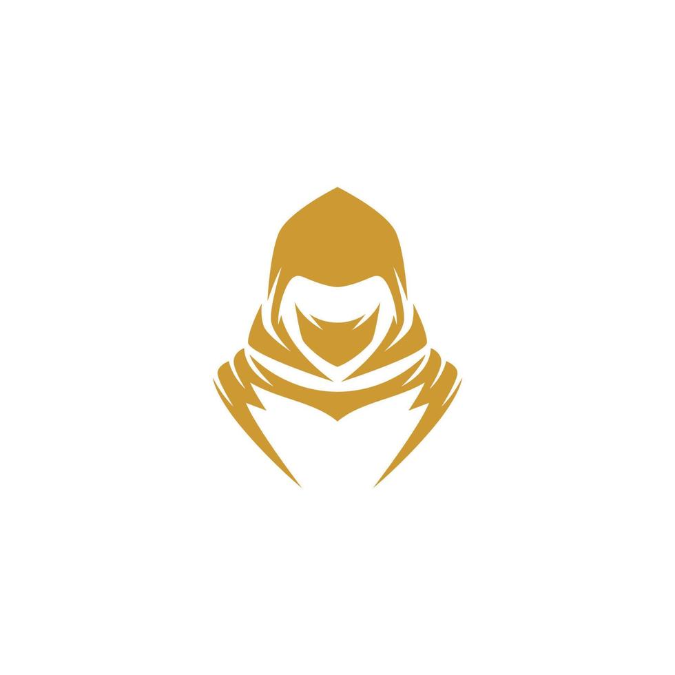 A logo for a company called ghost man vector