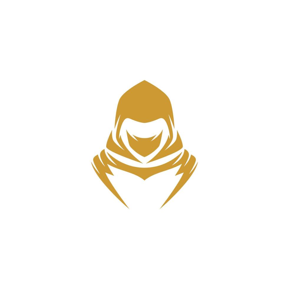 A logo for a company called ghost man vector