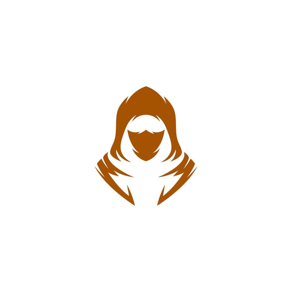 A logo for a company called ghost man vector