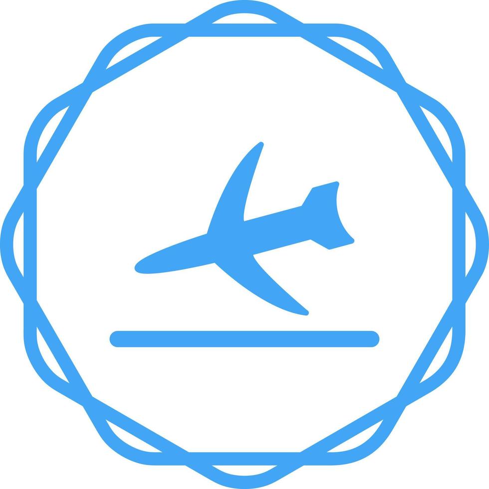 Flight Landing Vector Icon