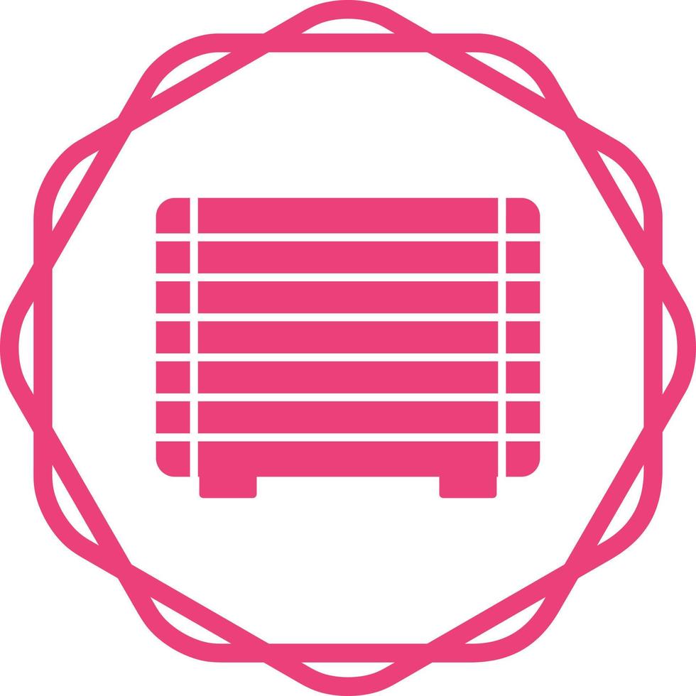 Gas Heater Vector Icon