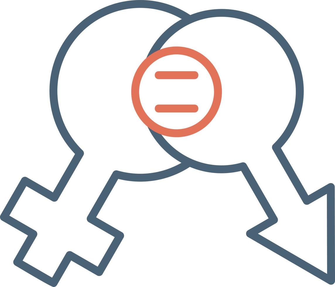 Gender equity Vector Icon