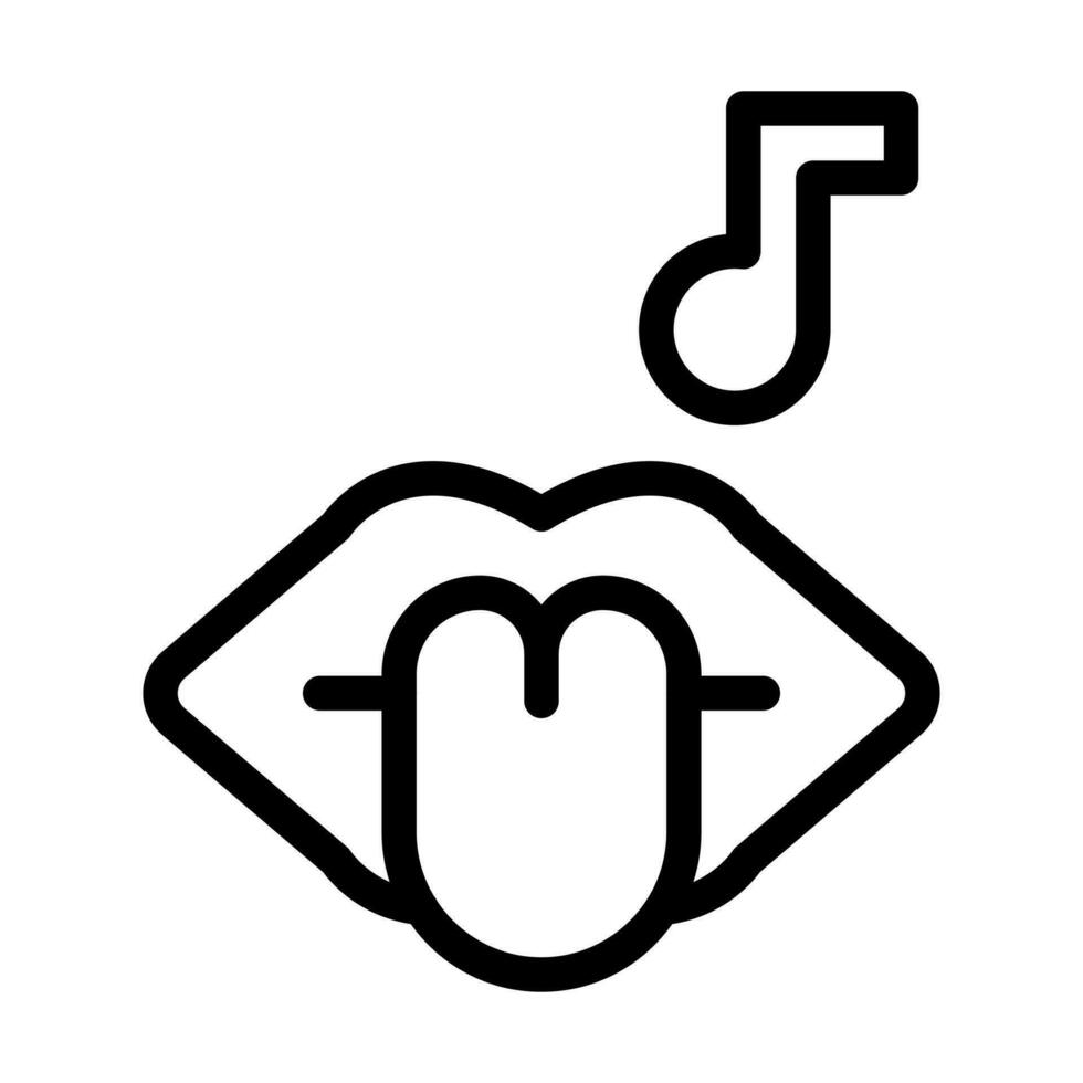 Lick Icon Design vector