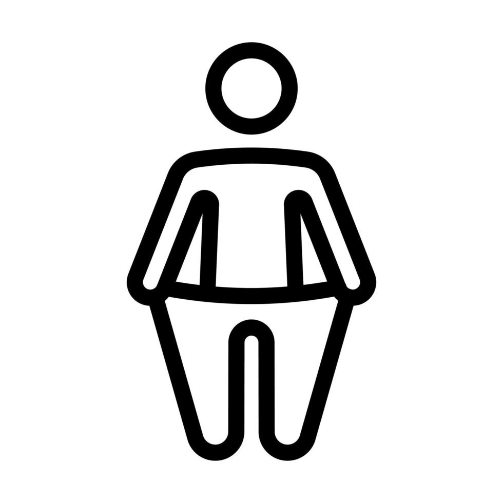 Weight Loss Icon Design vector