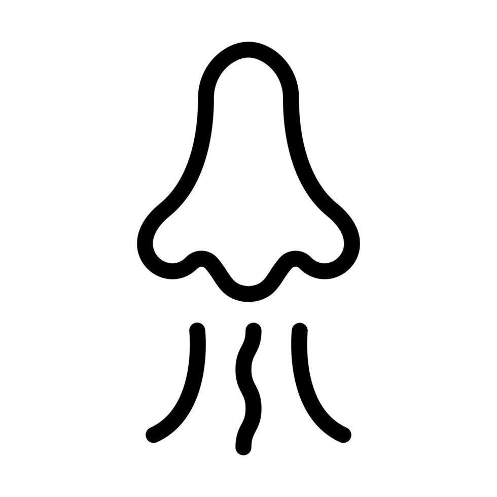 Smell Icon Design vector