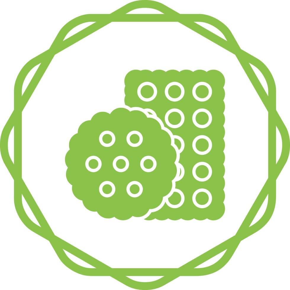 Biscuit Vector Icon