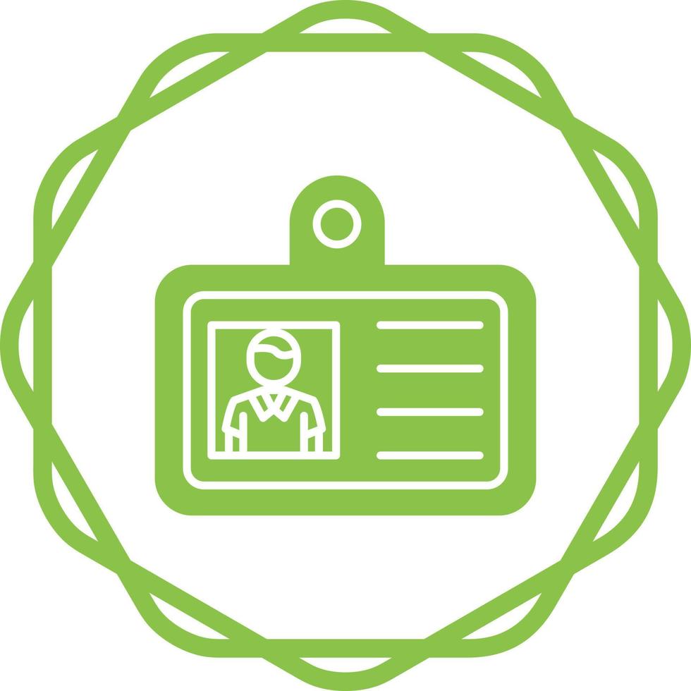 Staff Card Vector Icon