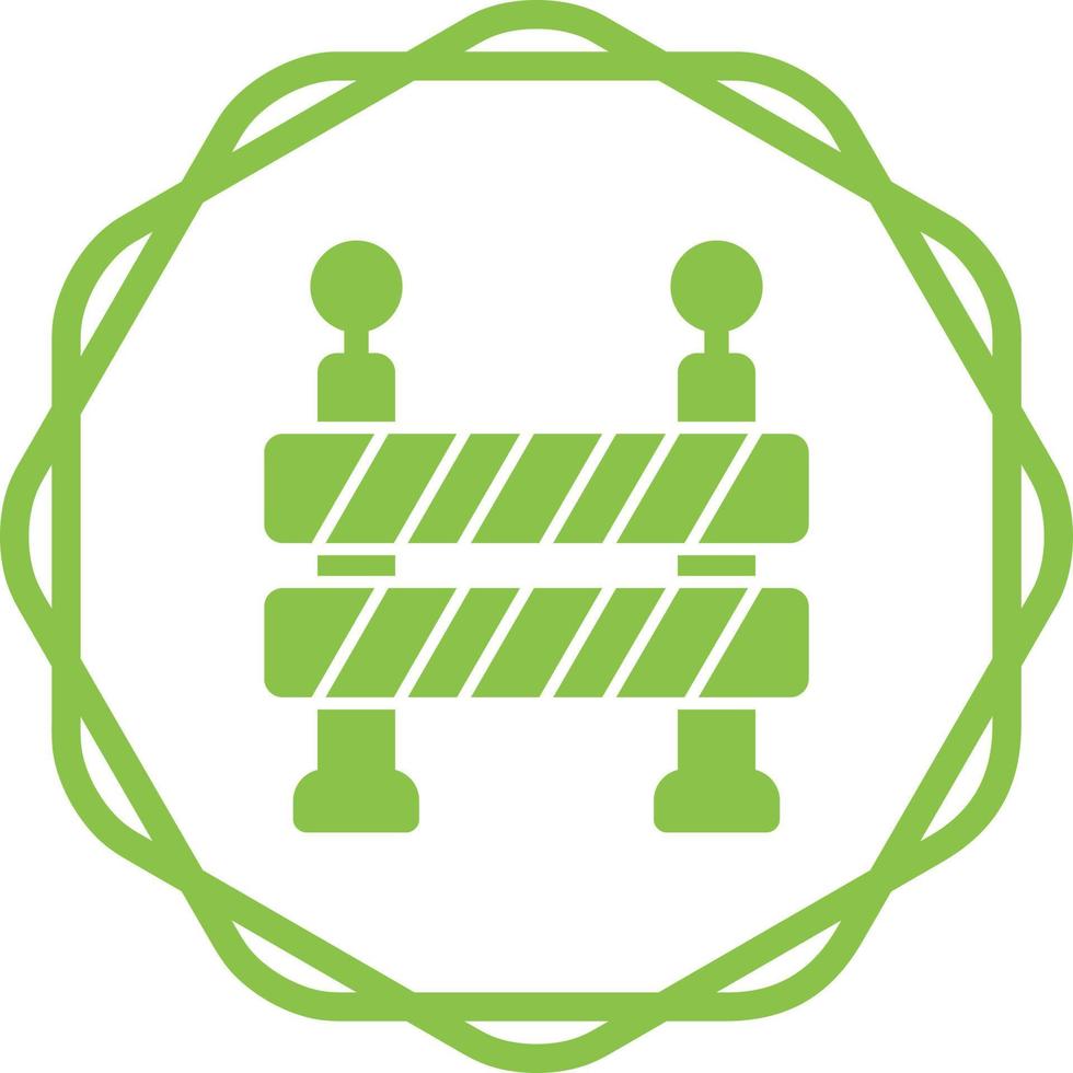 Barrier Vector Icon
