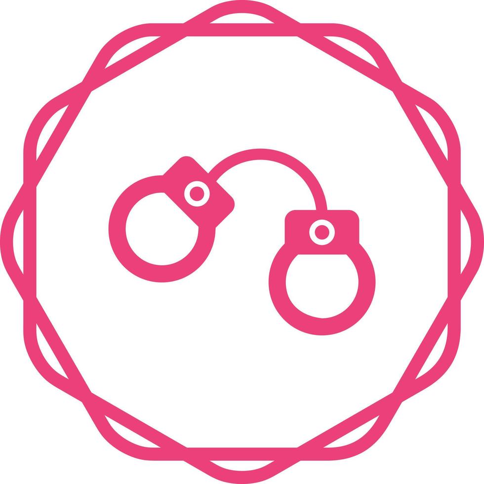 Handcuffs Vector Icon