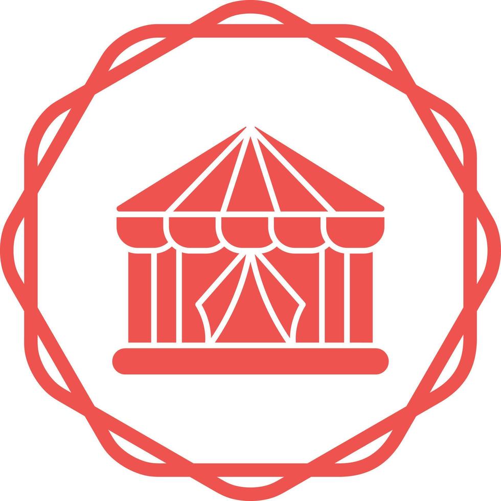 Circus Tent Vector Icon