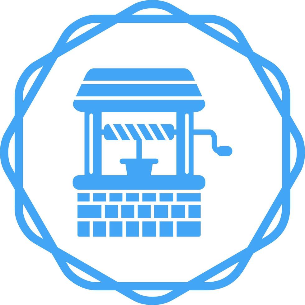 Water Well Vector Icon