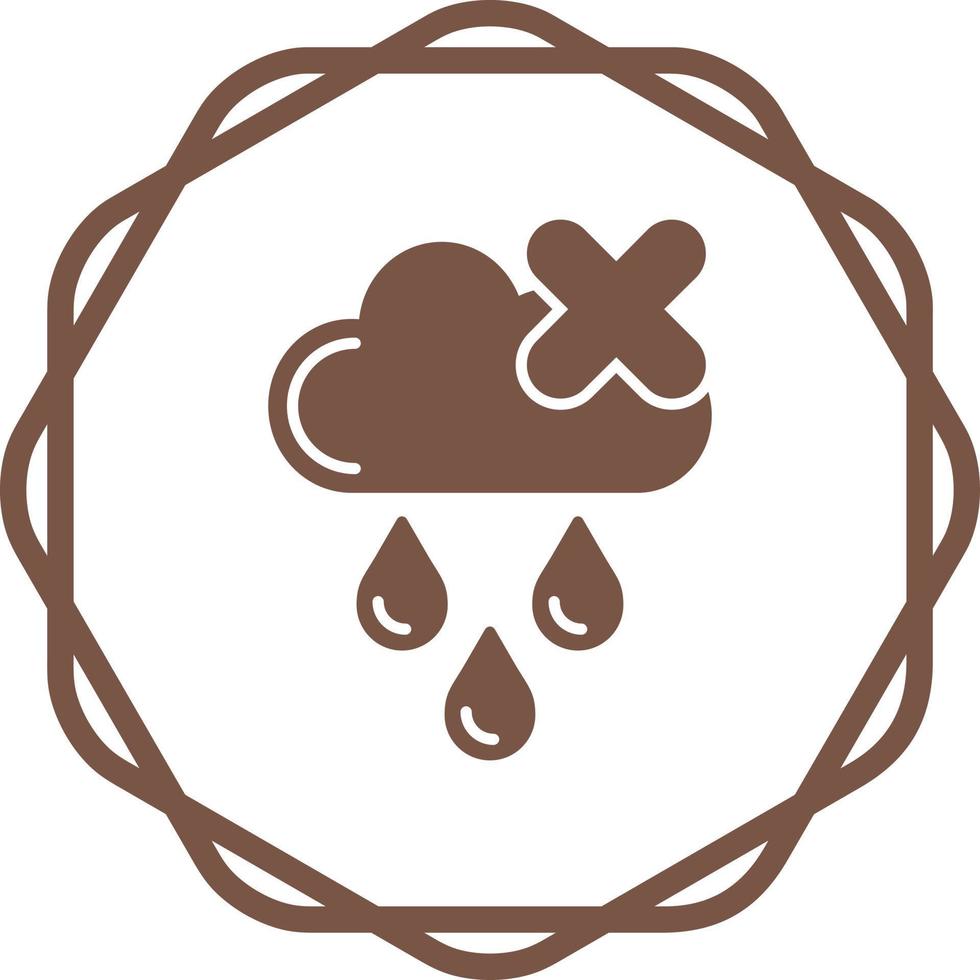 No Rain Vector Icon