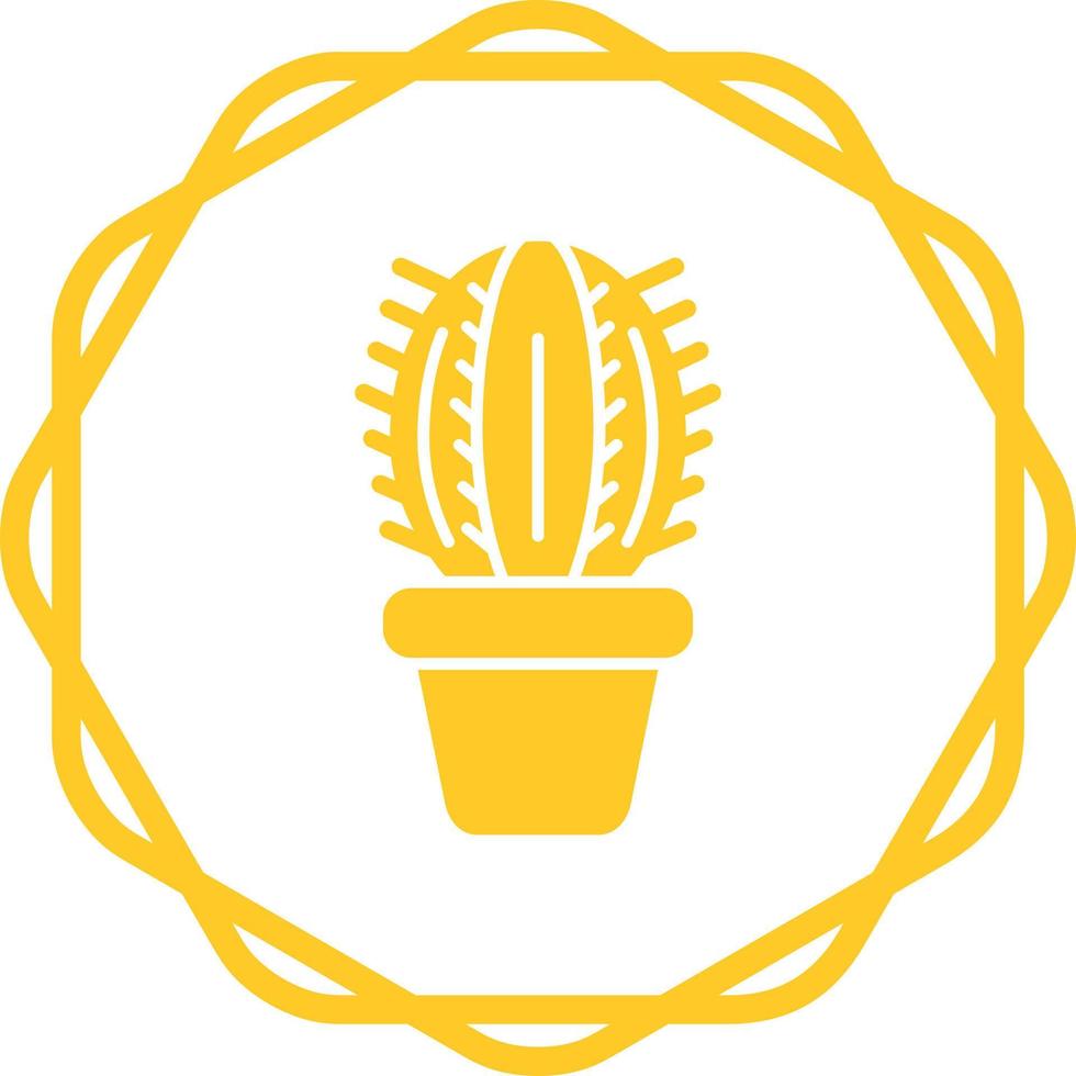 icono de vector de cactus