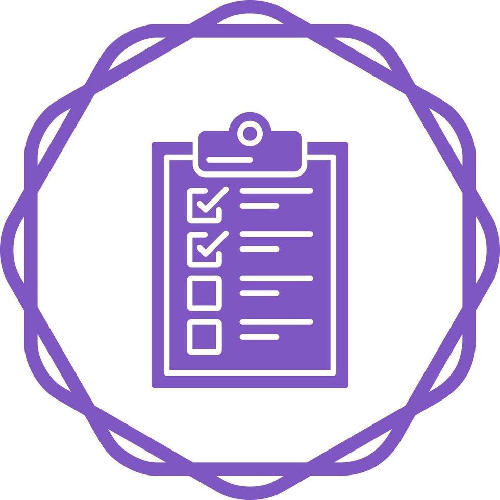 Check List Vector Icon