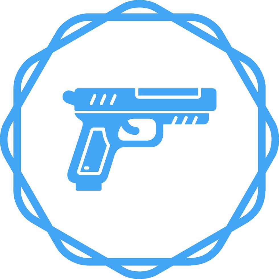 icono de vector de pistola