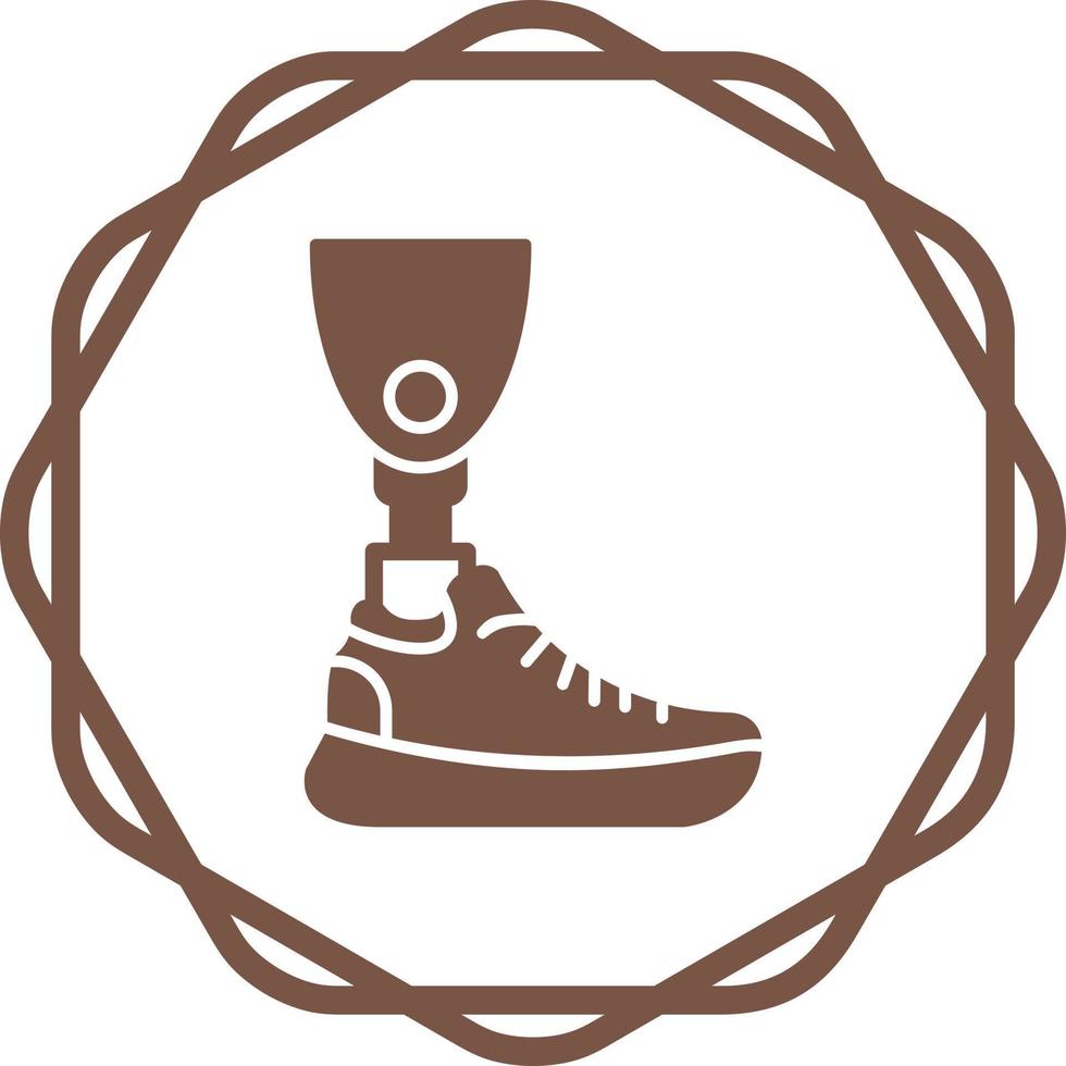 Prosthesis Vector Icon