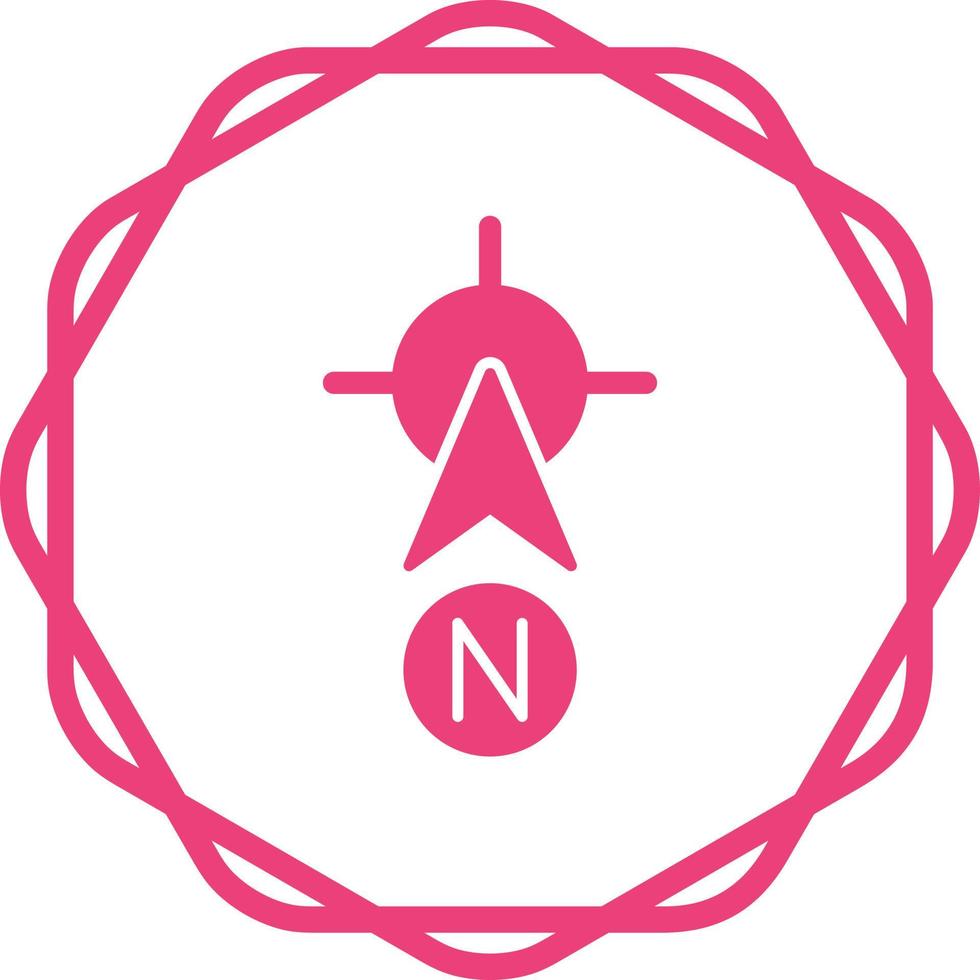 North Vector Icon