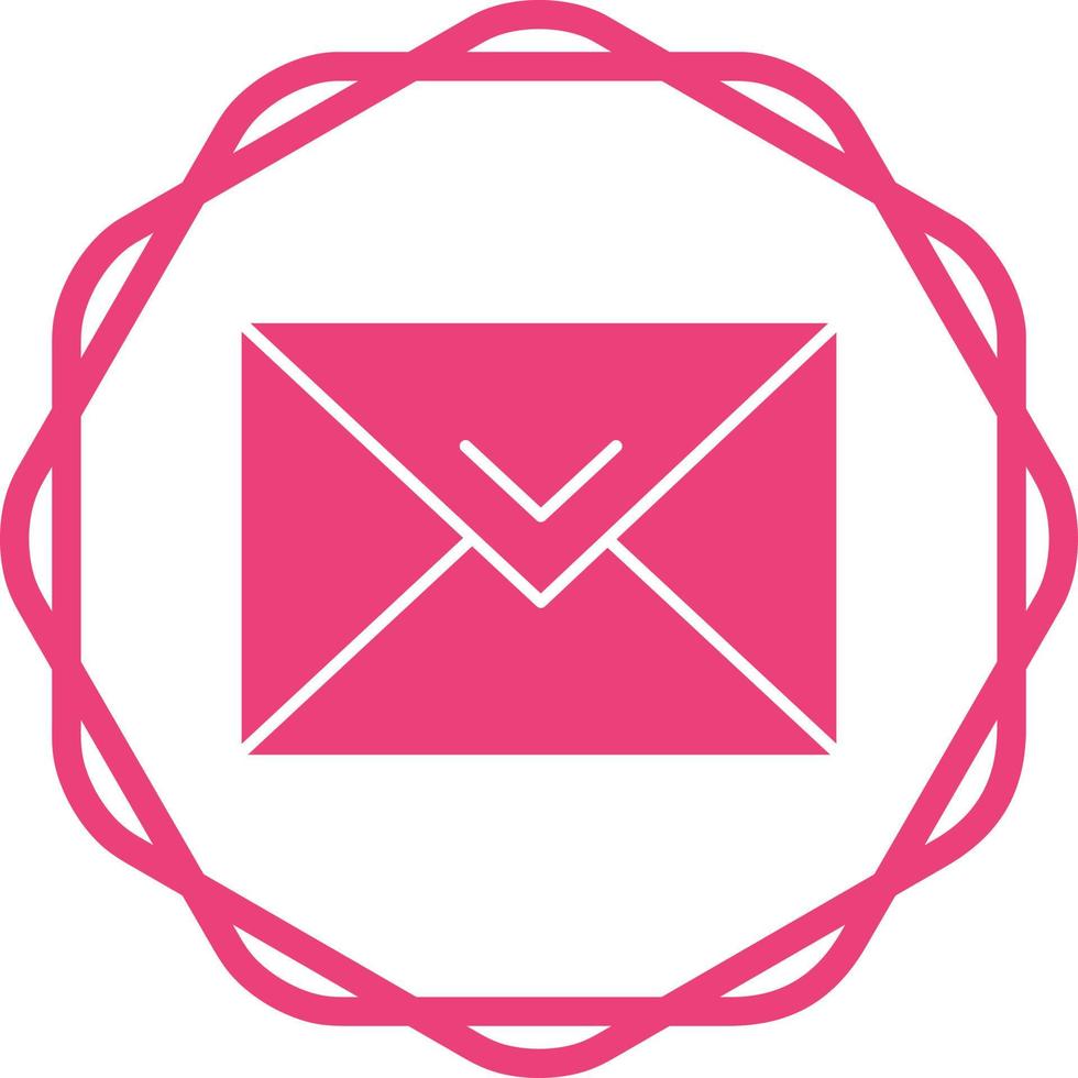 icono de vector de correo