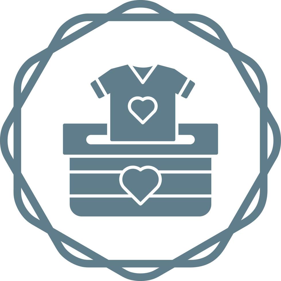 Cloth Donate Vector Icon