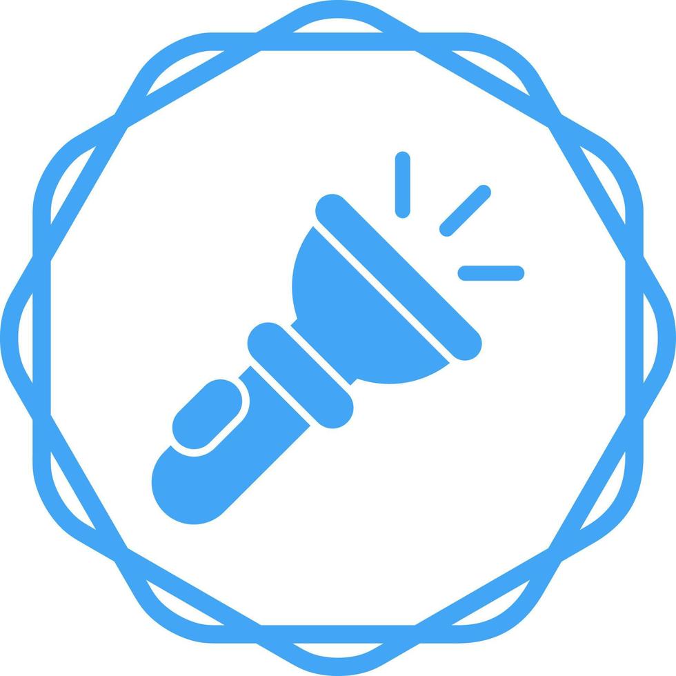 Flashlight Vector Icon