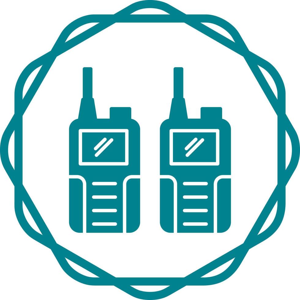 Walkie Talkie Vector Icon