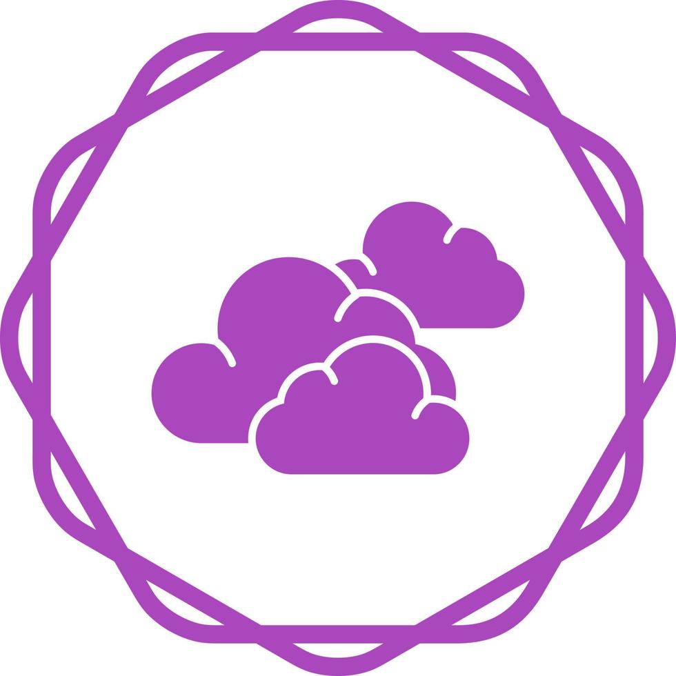 Cloudy Vector Icon