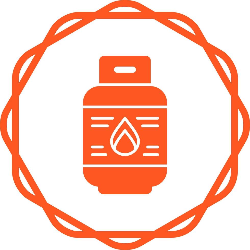 Gas Bottle Vector Icon