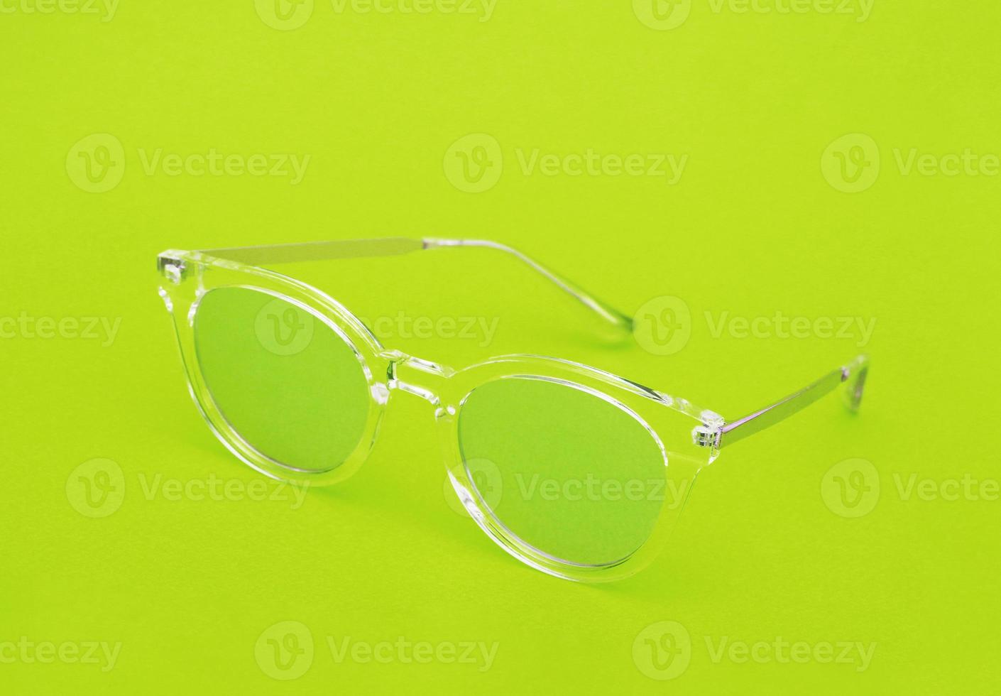 Fashionable women's sunglasses on a white background. photo