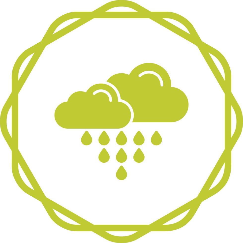 Acid Rain Vector Icon