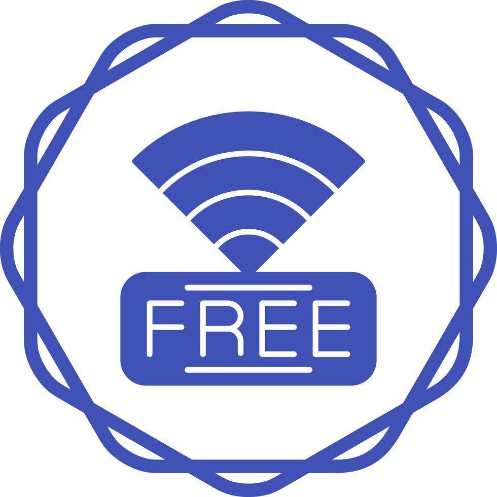 icono de vector wifi gratis