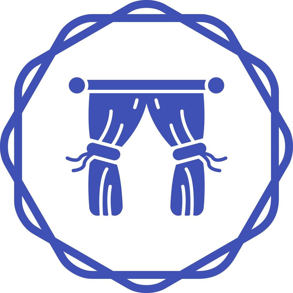 Curtains Vector Icon