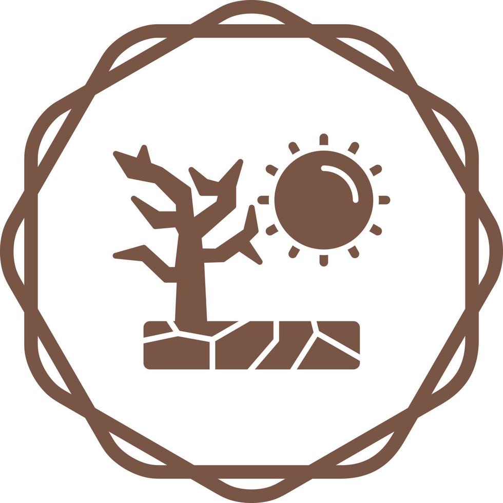 Drought Vector Icon