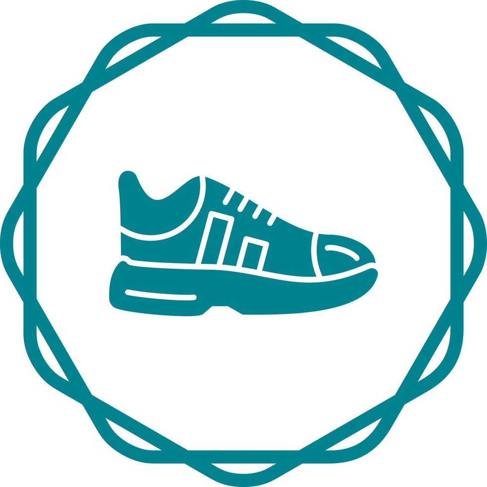 icono de vector de zapatillas