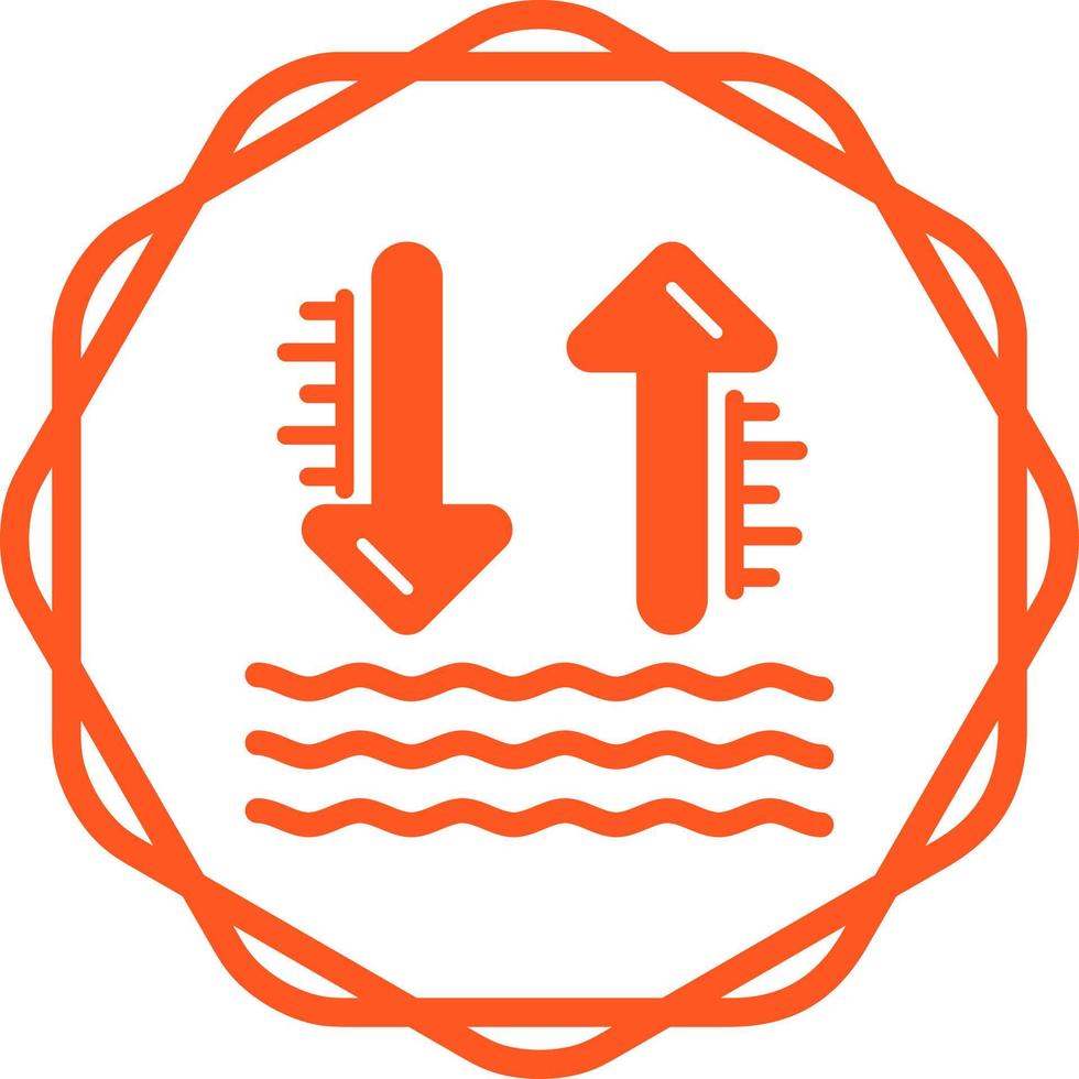 High Tide Vector Icon