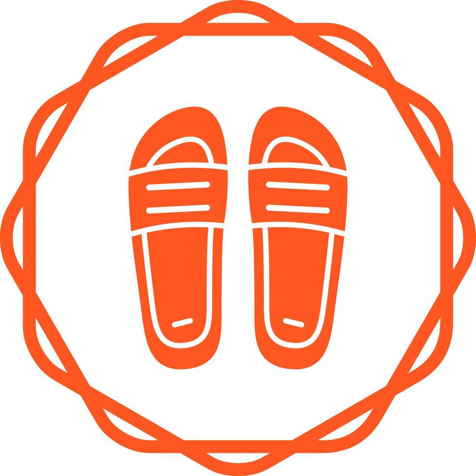 Slippers Vector Icon